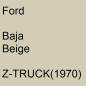 Preview: Ford, Baja Beige, Z-TRUCK(1970).